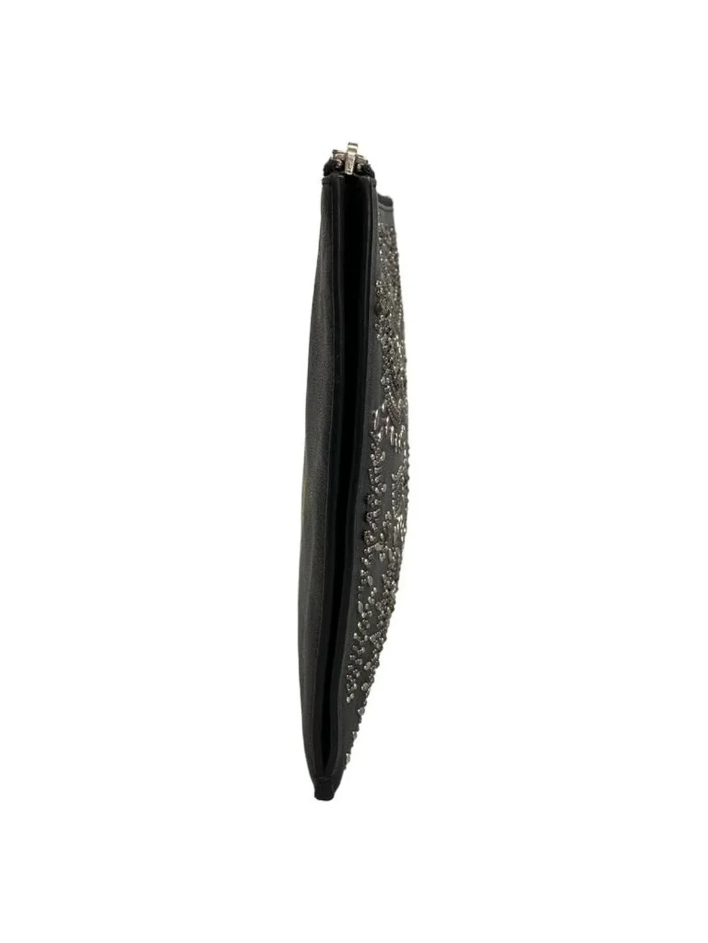 Saint Laurent Paris Clutch Black Studs Leather - Picture 2 of 10